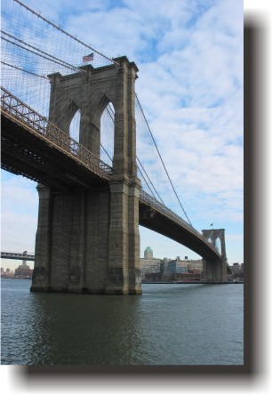 tablou canvas Brooklyn Bridge